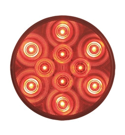 Optronics Red 4in Round LED Stop/Turn/Tail Light STL-43RB